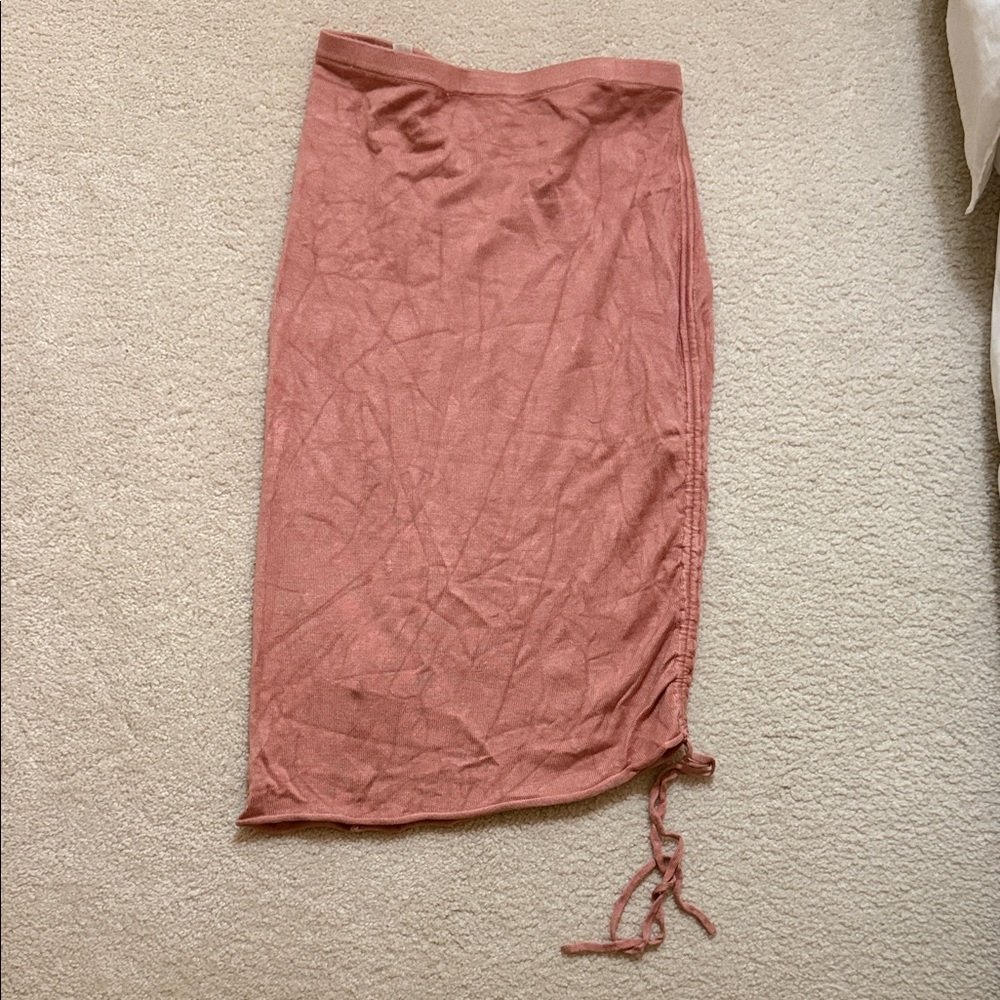 Urban Outfitters Pink Midi Skirt